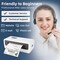 Jiose&#xAE; - Bluetooth Thermal Label Printer | N43BT - Shipping Label Printer 4x6 for Small Business